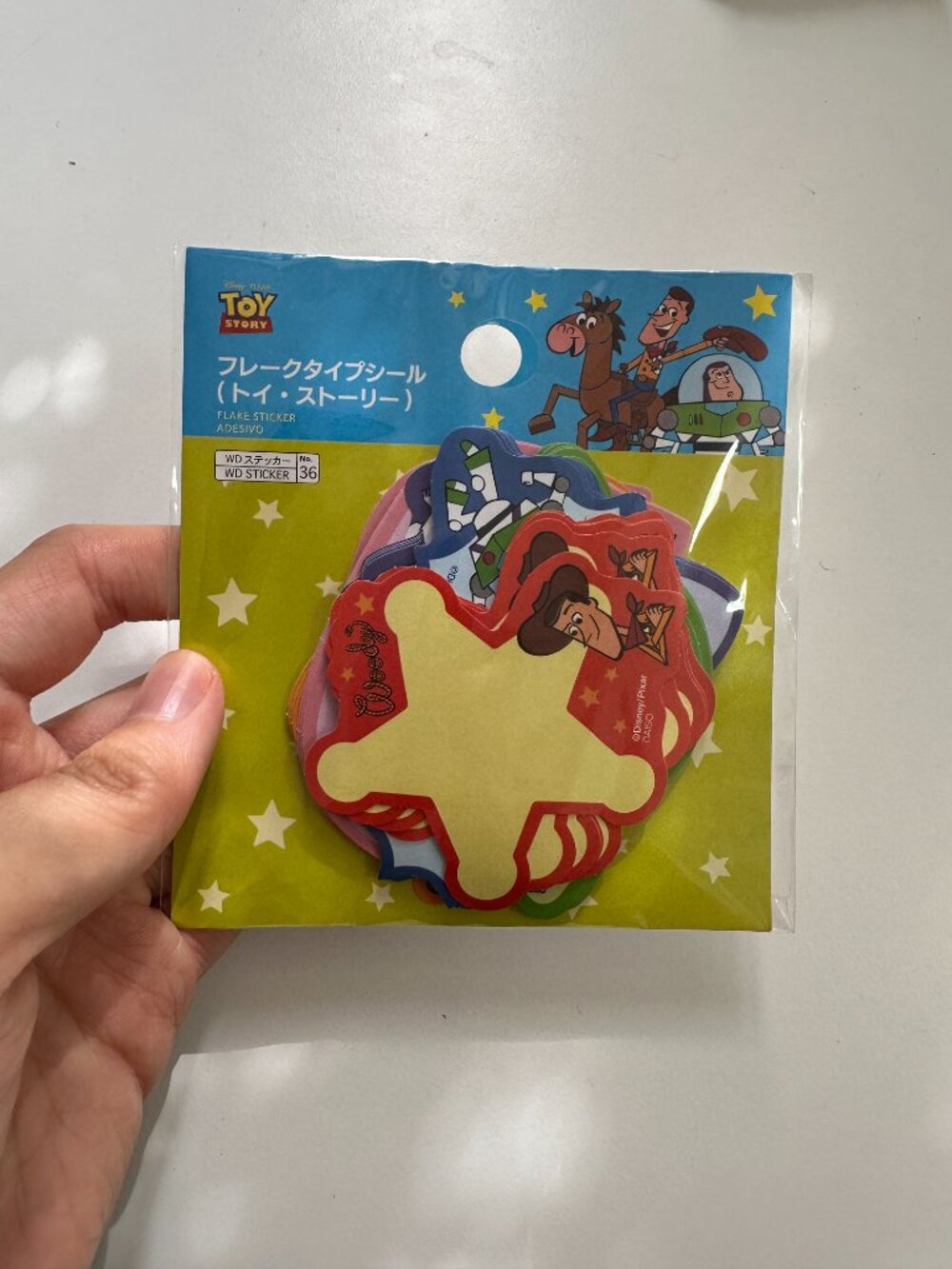 NEW Disney Pixar Toy Story Sticker Flakes